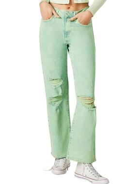 Forever 21 Women's Distressed 90s-fit Jeans
Size 25